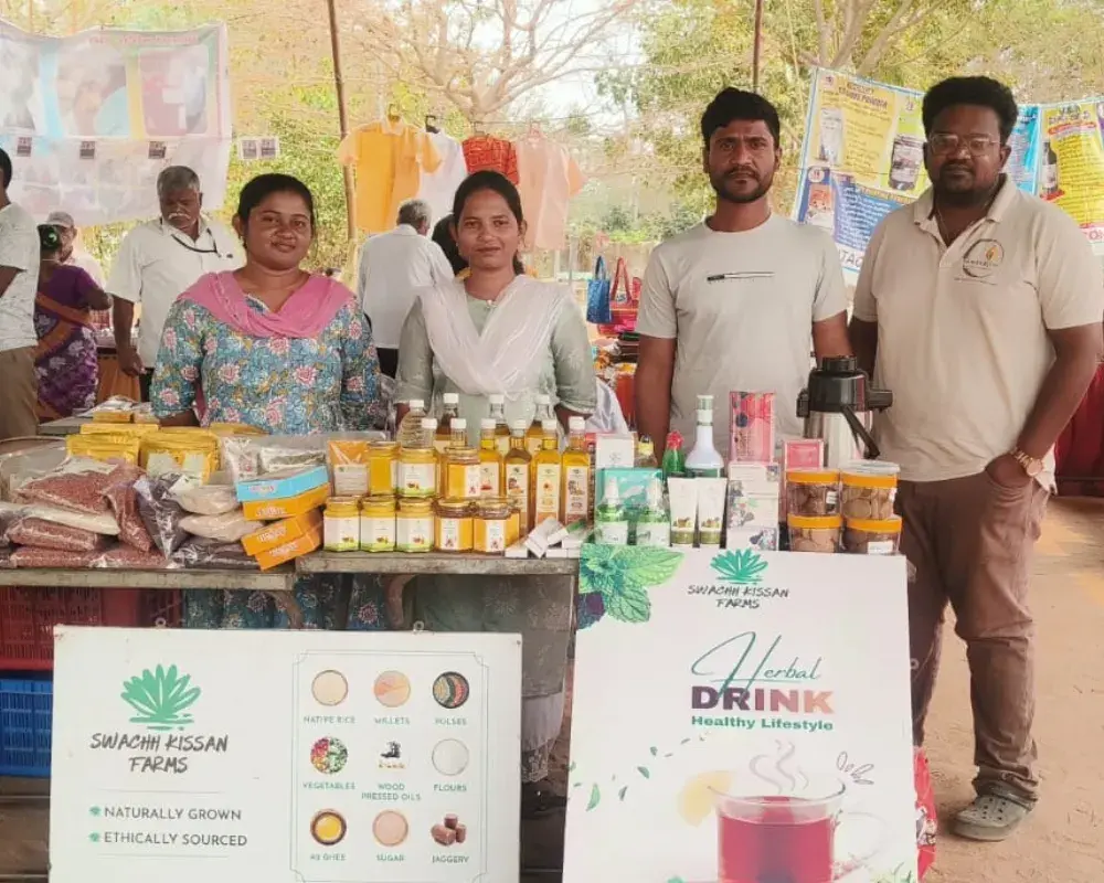 Swachh Kissan Natural Products Stall � College Exhibition