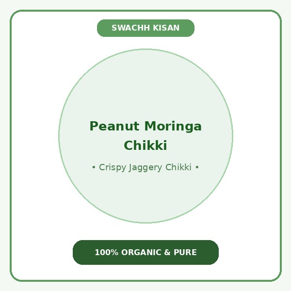 Peanut Moringa Chikki
