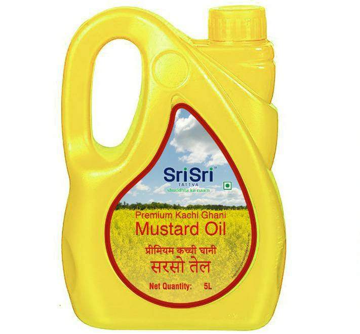 Premium Kachi Ghani Mustard Oil, 5 L